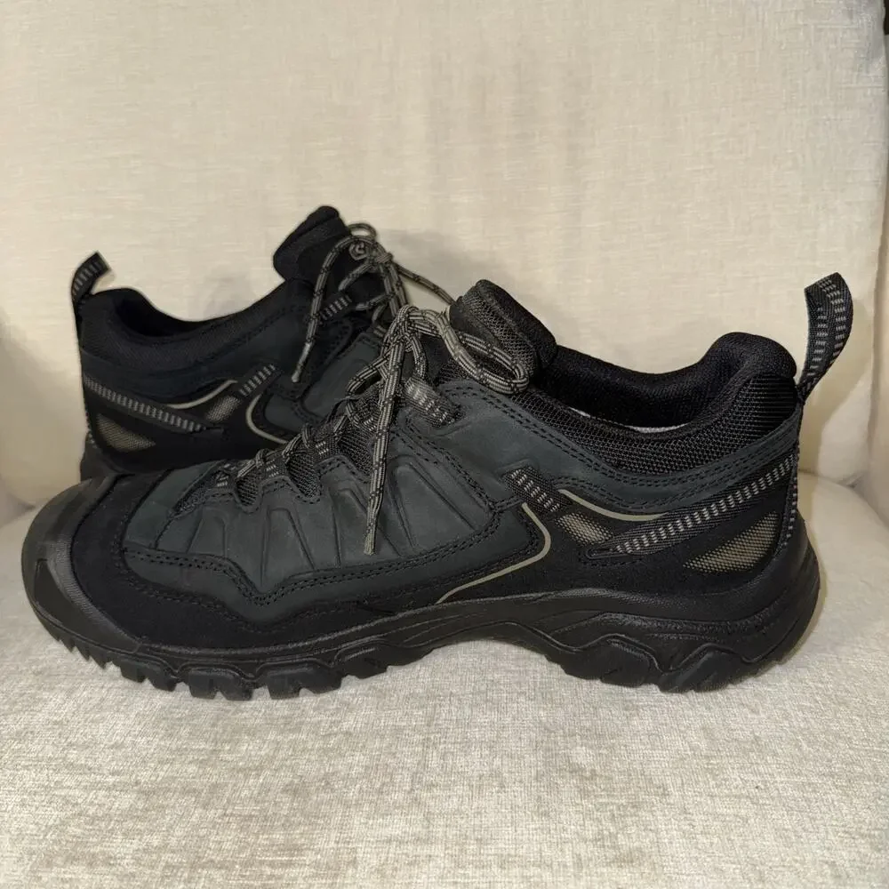 Keen Targhee IV Triple Black Men Size 13 Hiking Boots Keen Dry Water Proof EUC
